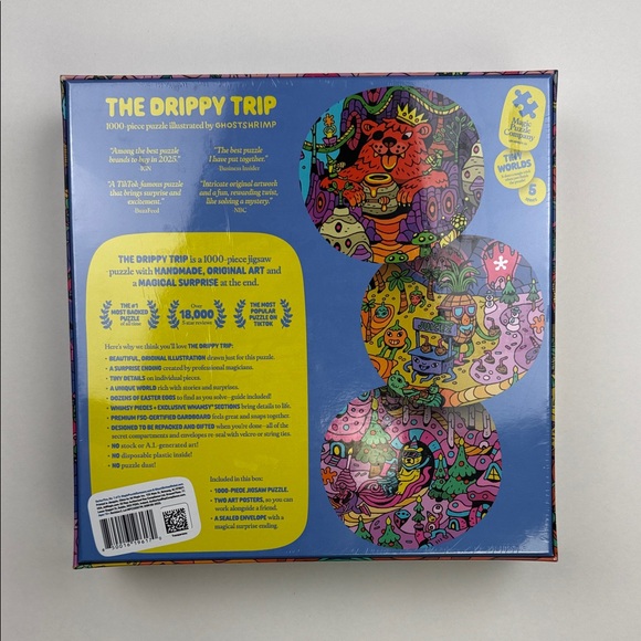 The Drippy Trip 1000 Piece Puzzle - Picture 2 of 3